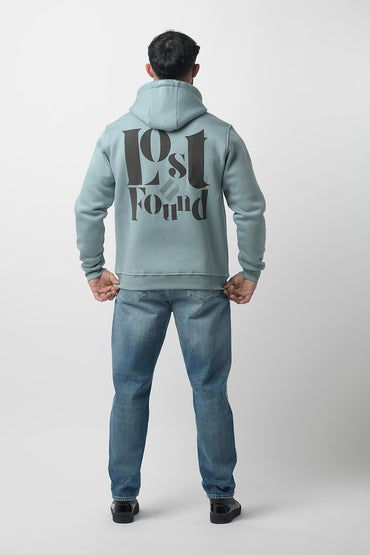 Atlantic Hoodie Blue Grey