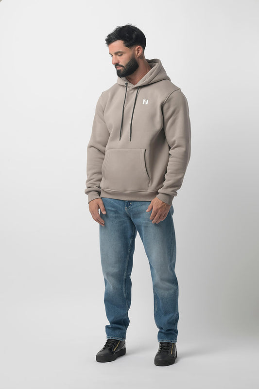 Atlantic Hoodie Light Brown