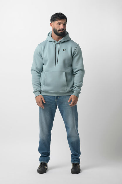 Atlantic Hoodie Blue Grey