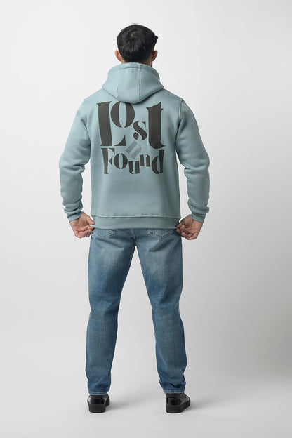 Atlantic Hoodie Blue Grey